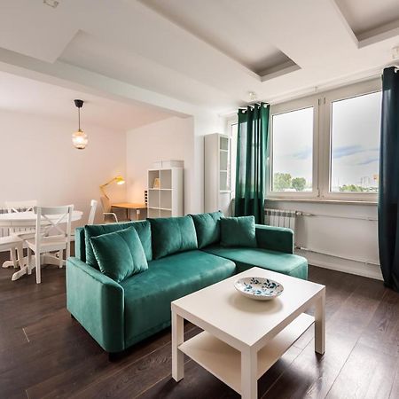 Saska Kepa Green Apartment Varsovia Exterior foto