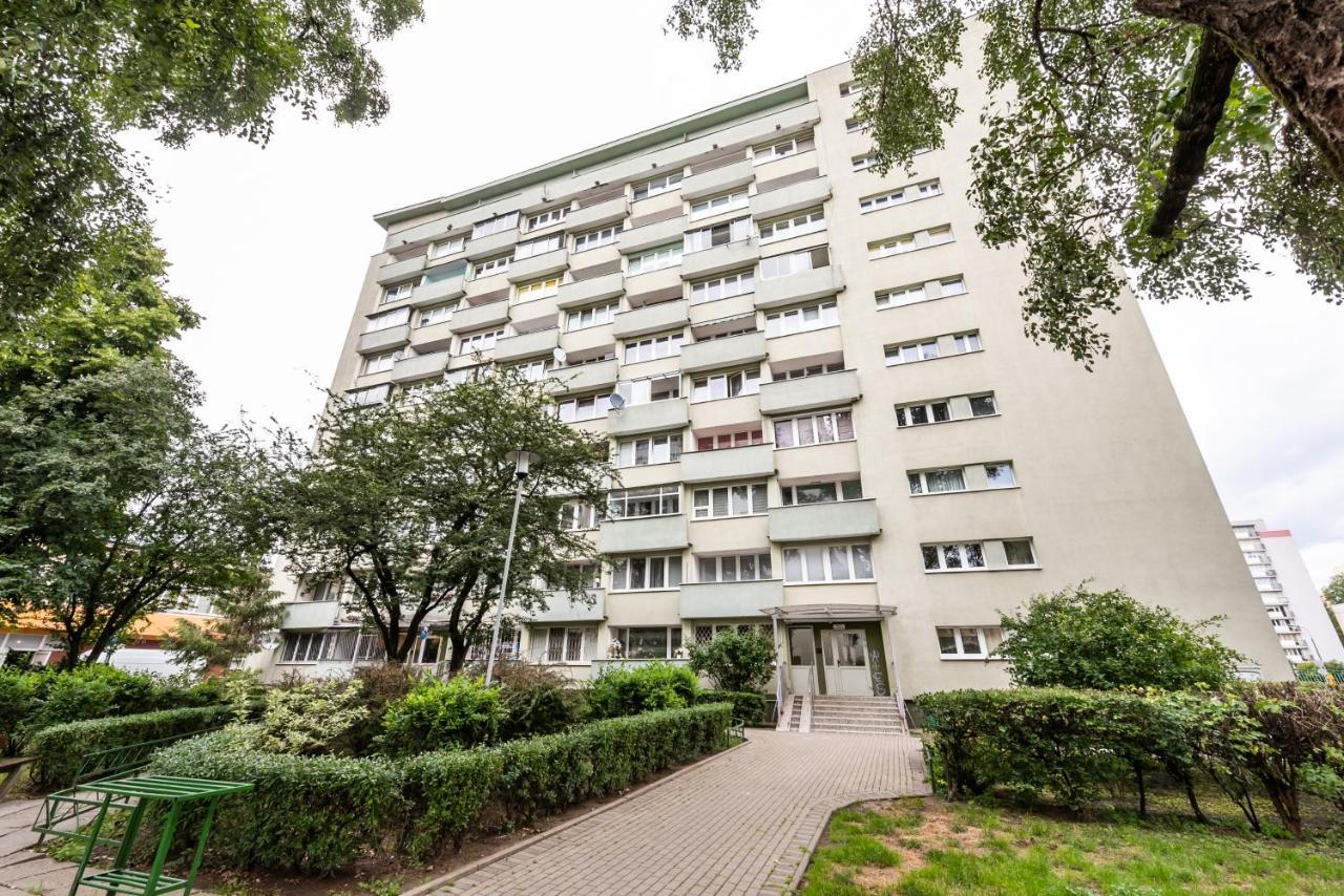 Saska Kepa Green Apartment Varsovia Exterior foto